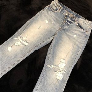High waist vintage fit jeans